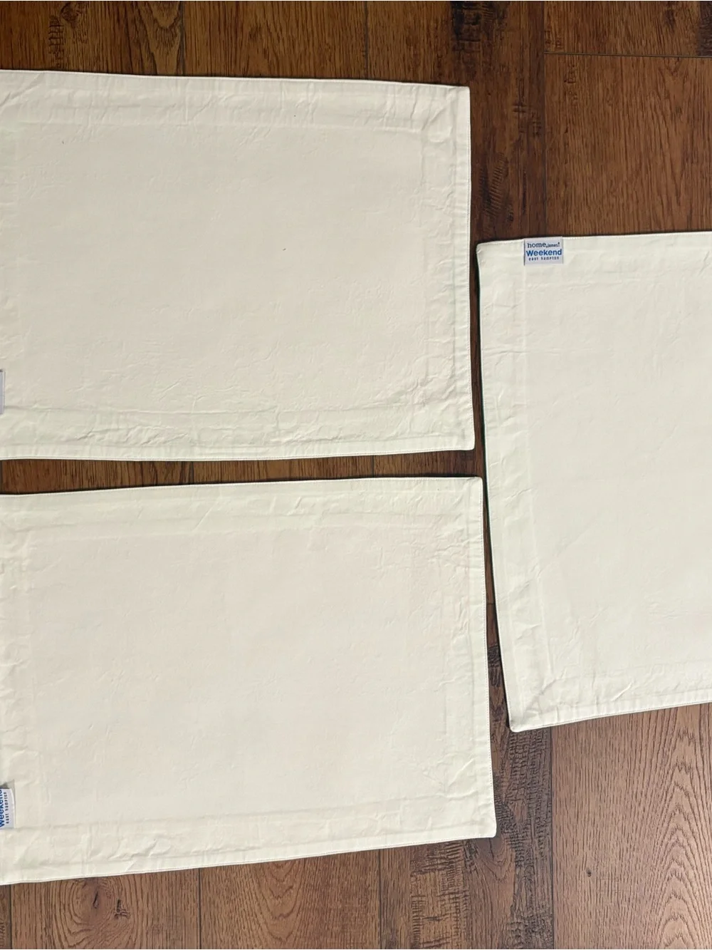 Home James Hamptons 16 Pc Cotton Table Linen Set Green Placemats Napkins